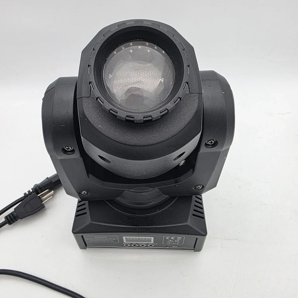 Mini LEDSPOT Moving Headlight ZQ-B242-BLACK DJ Party Light 8 Gobo 15 Colours